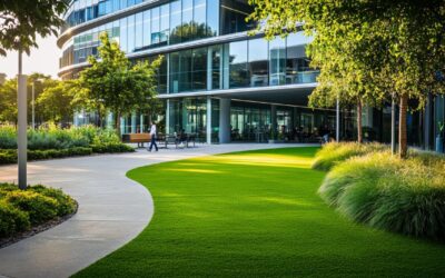 Pourquoi opter pour un gazon synthétique pour son entreprise ? 5 atouts pour valoriser vos locaux professionnels