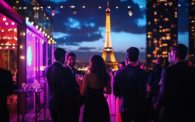 Organisez votre événement inoubliable sur un rooftop avec vue sur la Tour Eiffel