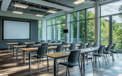 Location flexible de salles de formation au Luxembourg : espaces modulables et équipés